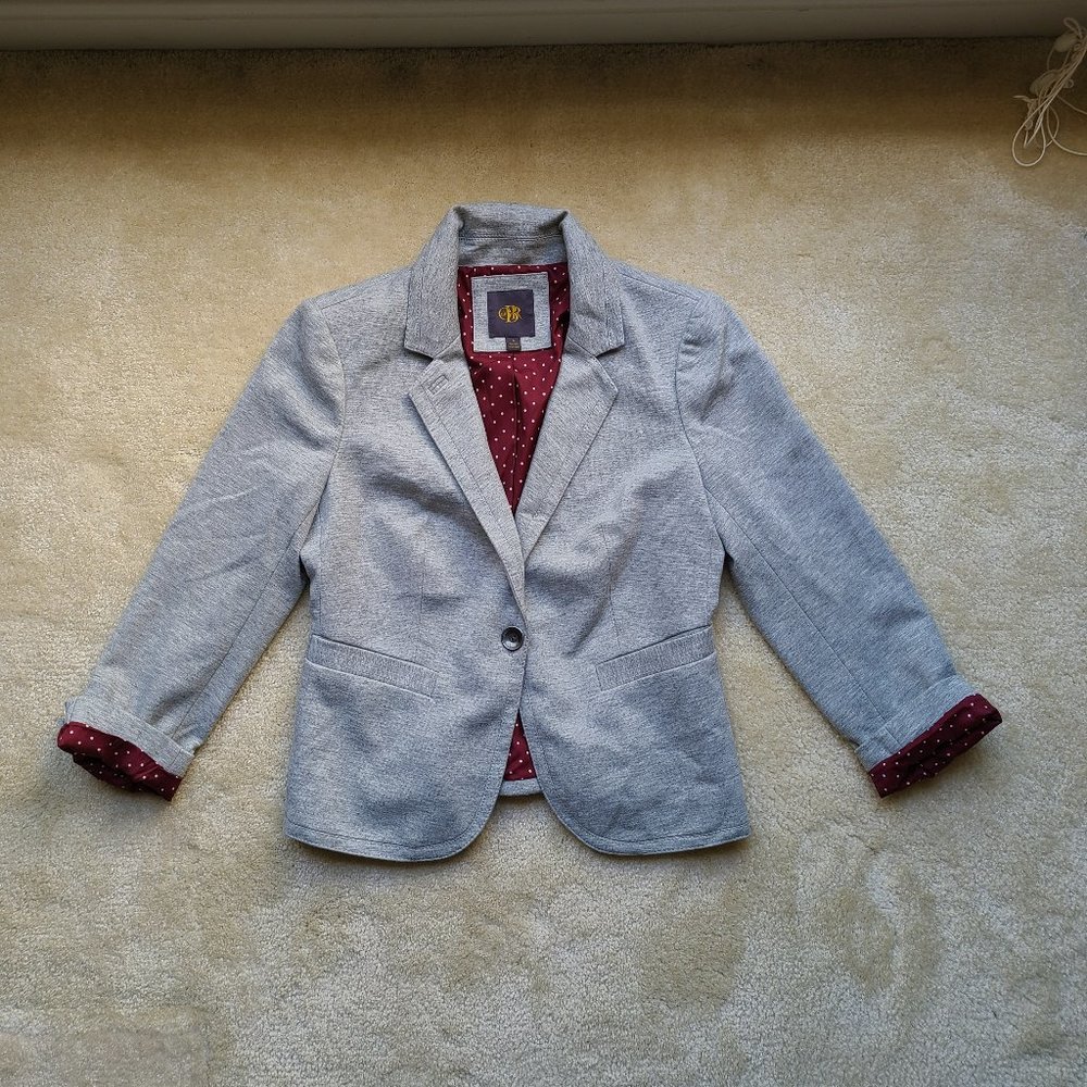 EUC The Limited Jacket Grey Size Small